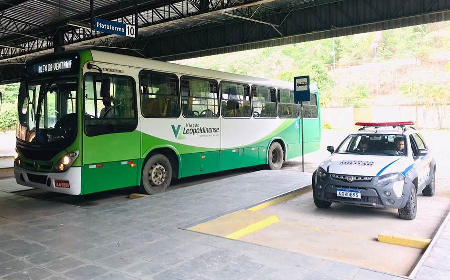 Ponto de ônibus da Rua José Peres passa a ser na Rodoviária de Leopoldina