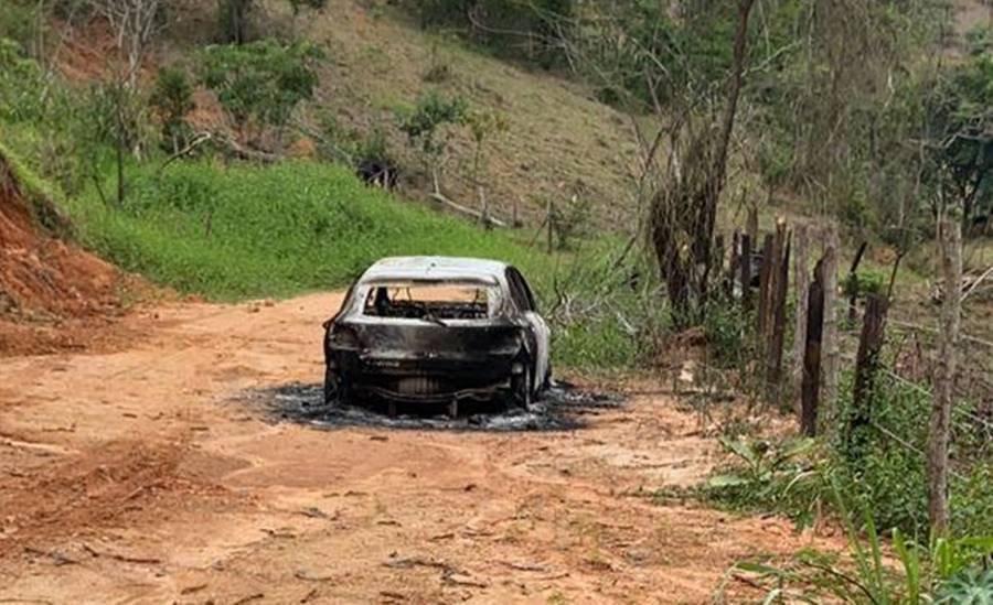 Polícia Civil localiza mulher desaparecida e carro queimado em Muriaé