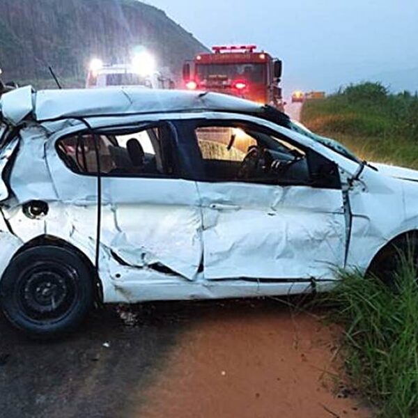 Grave acidente na BR-116 deixa pai e filho mortos em Muriaé
