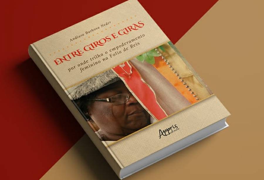 Pesquisadora Andiara Neder lança livro sobre empoderamento feminino nas Folias de Reis de Leopoldina