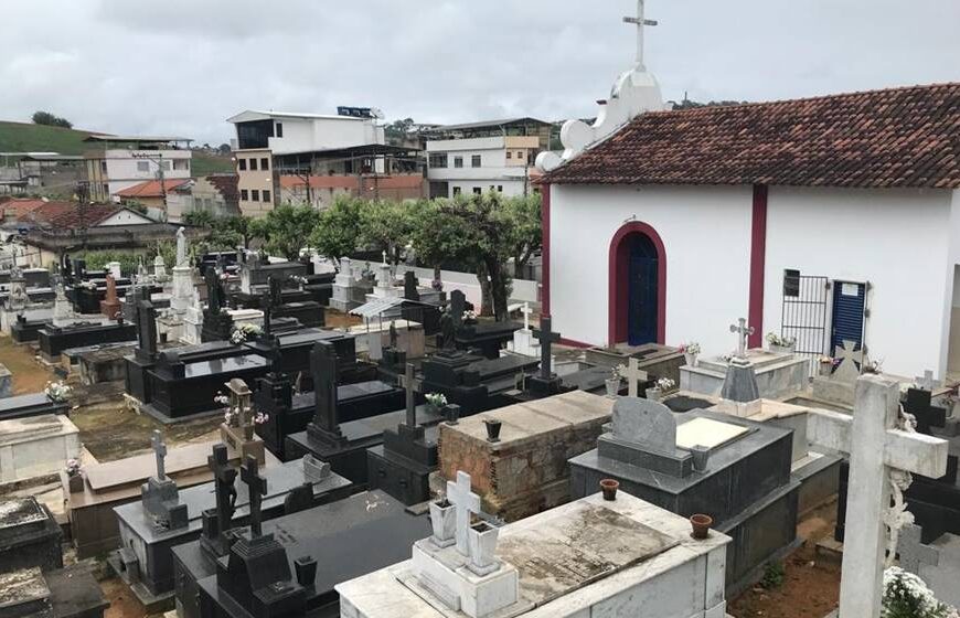 Homem é encontrado morto com seis tiros no cemitério de Leopoldina