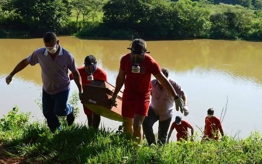 Dois corpos são encontrados no Rio Pomba em Leopoldina