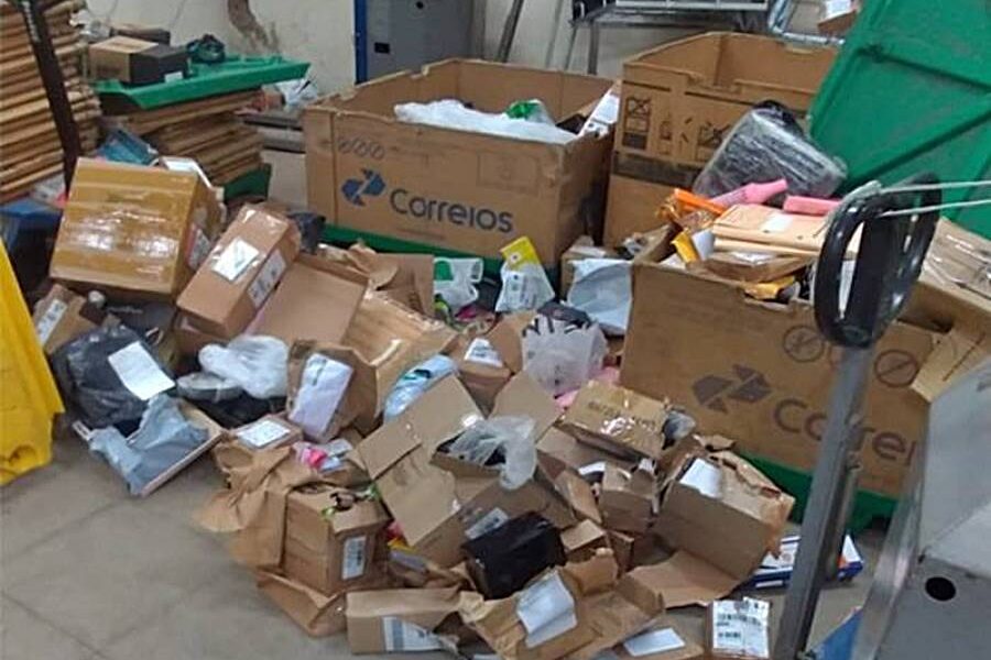 Centro de Distribuição dos Correios é arrombado e furtado em Muriaé