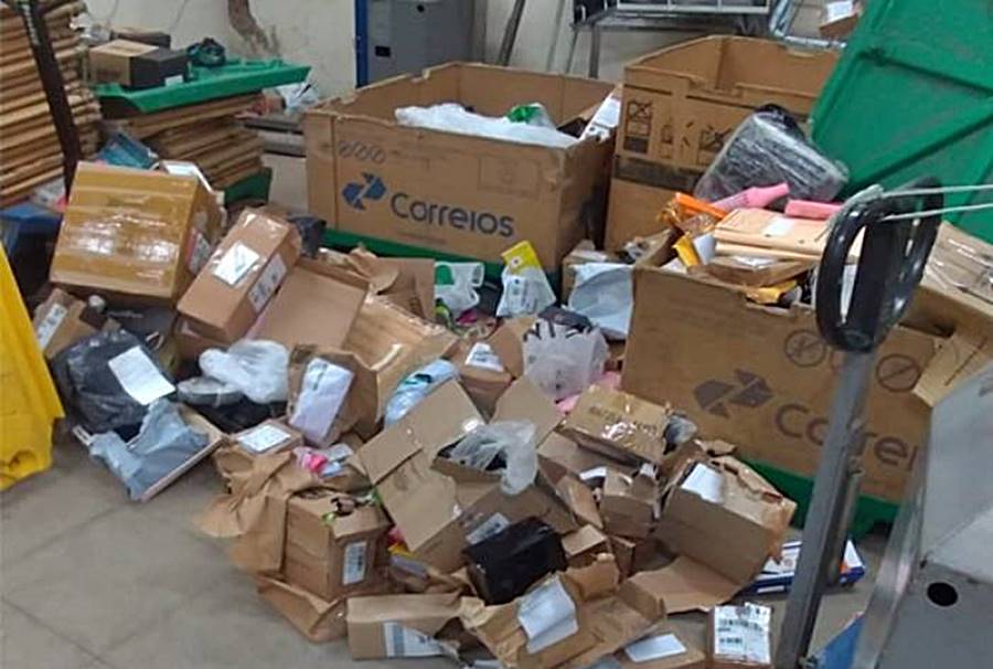Centro de Distribuição dos Correios é arrombado e furtado em Muriaé