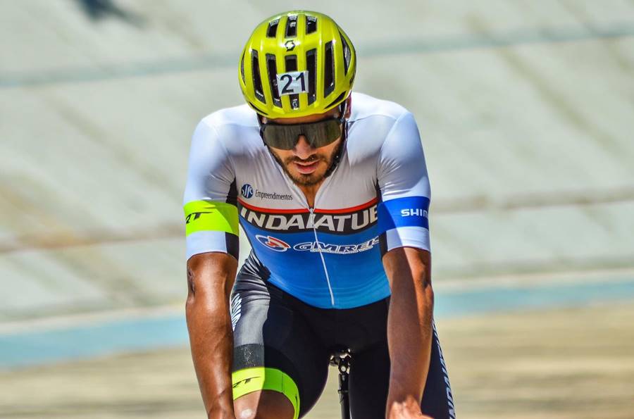 Leopoldinense Kacio Freitas se destaca e conquista 4 pódios no campeonato brasileiro de ciclismo de pista