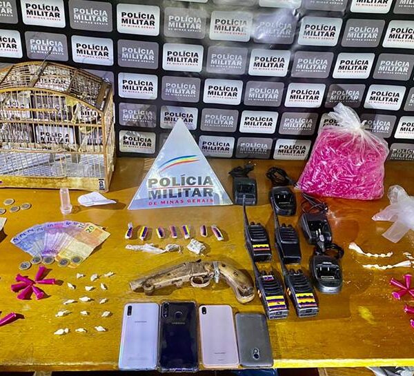 Megaoperação ‘Região Segura’ da Polícia Militar prende 3 e apreende drogas em Recreio