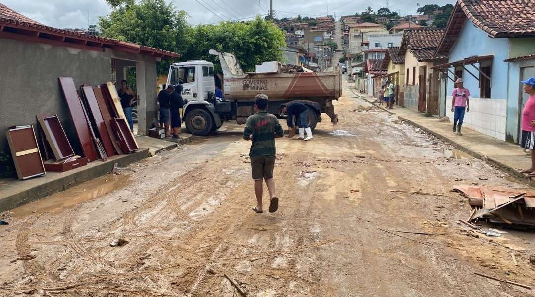 Minas tem 1.979 desabrigados das chuvas, aponta Defesa Civil