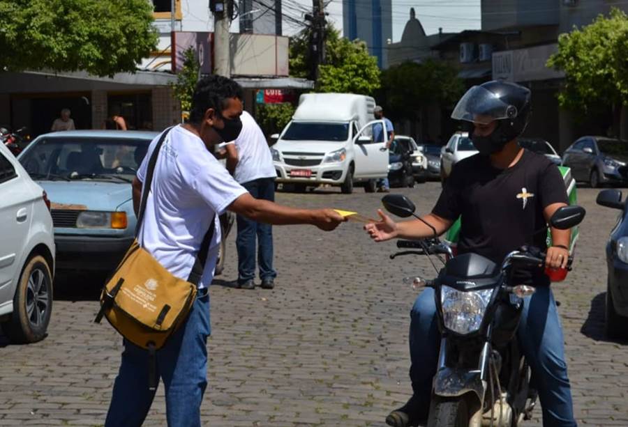 Ação de combate à dengue é realizada no Bela Vista e no Centro de Leopoldina