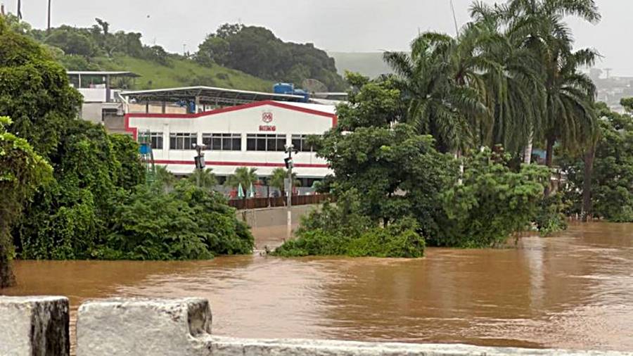 Cataguases está em estado de alerta para enchente