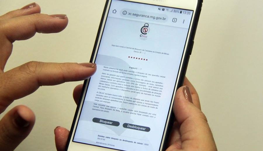 Minas apresenta queda de 69% no roubo de celulares desde a criação da Cbloc 
