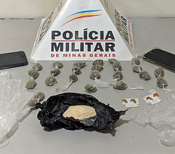 PM prende jovem e apreende drogas durante operação em Miraí