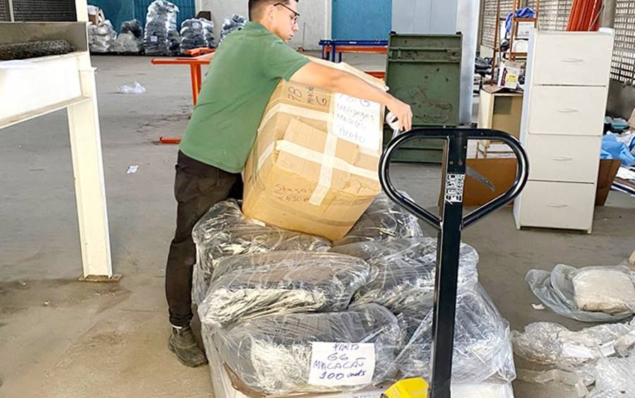 Palma recebe doações de EPIs do Hospital Universitário Pedro Ernesto