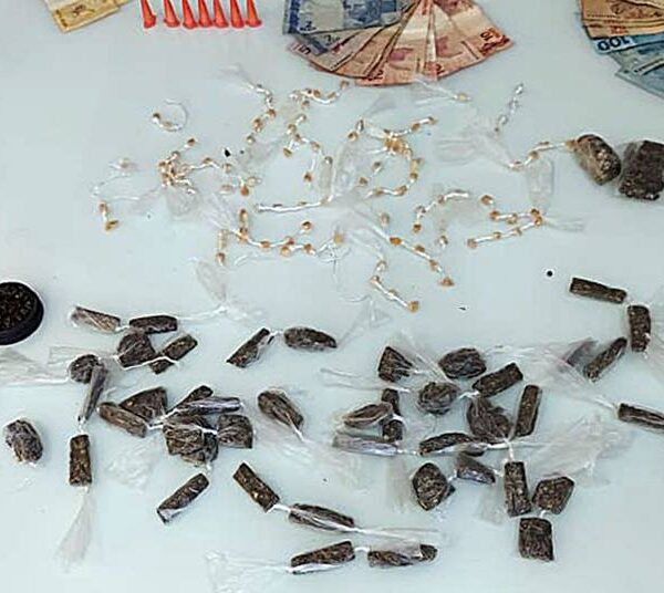 Adolescente é apreendido por tráfico de drogas em distrito de Dona Euzébia