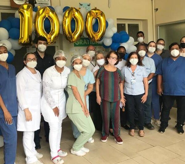 Hospital de Leopoldina celebra milésima alta de pacientes recuperados da Covid-19