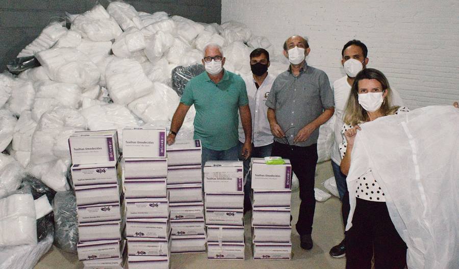 Recreio recebe doações do Hospital Universitário Pedro Ernesto, do Rio de Janeiro