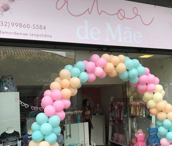 Inaugurada em Leopoldina Loja de moda infantil Amor de Mãe