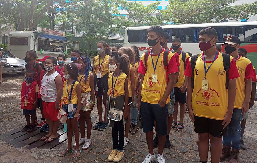 Projeto Educacional do Bairro João Paulo II visita Parque da Lajinha em Juiz de Fora