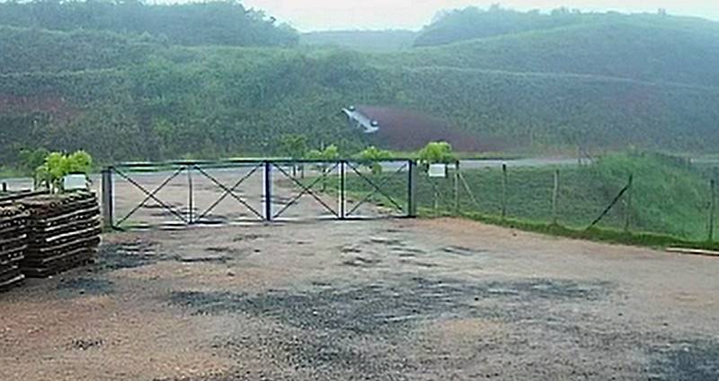 VÍDEO: Carro capota em acidente na MGC-120 em Leopoldina