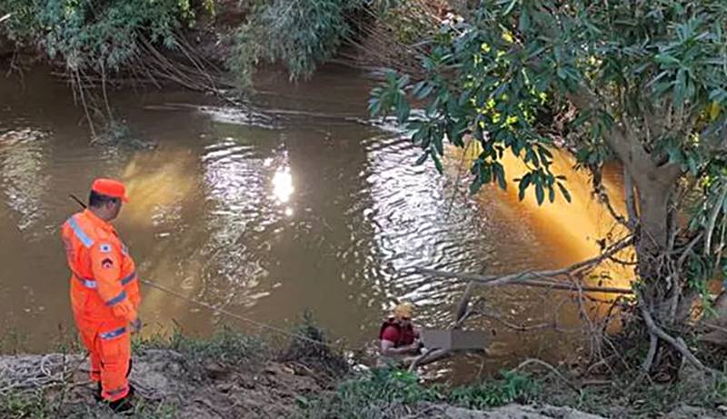 Corpo de mulher que se afogou na Cachoeira do Sossego é encontrado em Muriaé