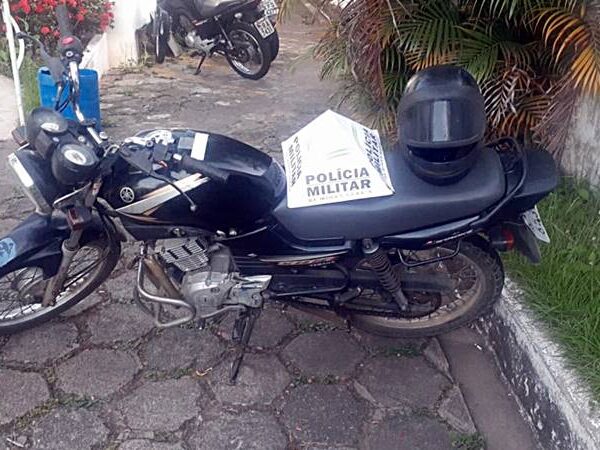 PM prende jovem em Leopoldina e recupera motocicleta furtada em Cataguases