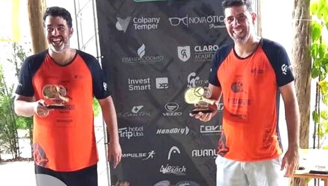 Atletas de Leopoldina se destacam na 2ª Etapa do Circuito Integração de Beach Tennis em Ubá