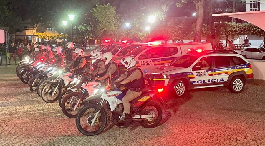Polícia Militar reforça policiamento durante feriado prolongado em Leopoldina
