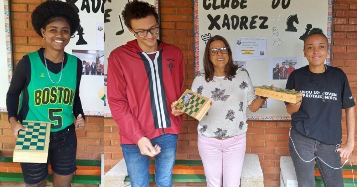 Três alunos do Polivalente de Leopoldina conquistam títulos na etapa micorregional do JEMG