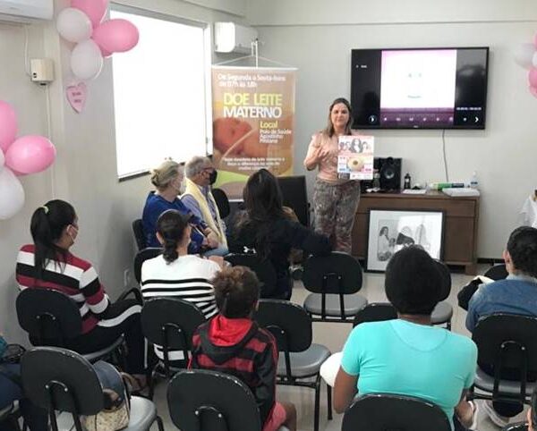 Data Mundial e Nacional em apoio à doação do leite humano é comemorada em Leopoldina