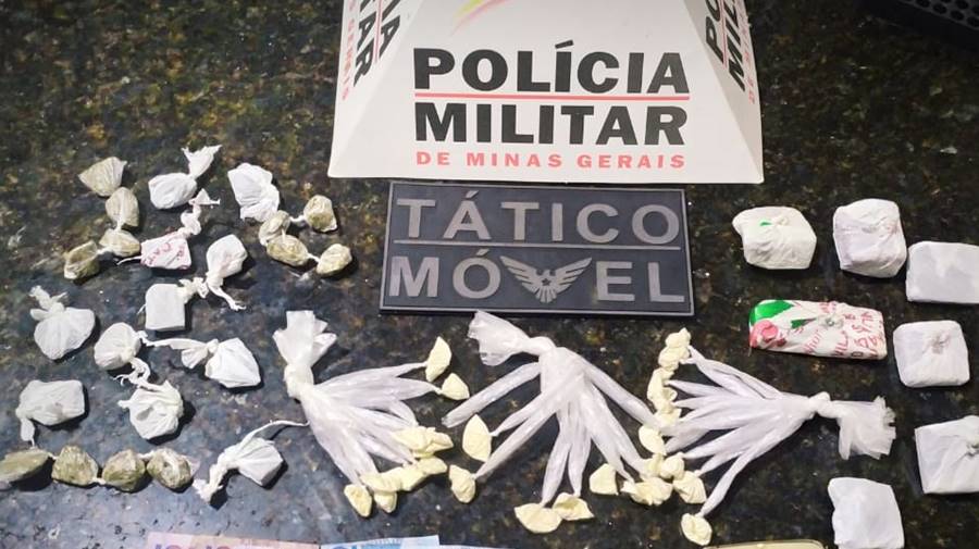 PM apreende drogas durante ação no Alto do Cemitério