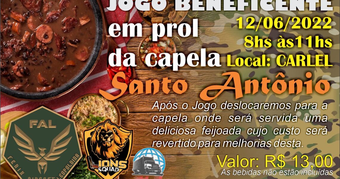 Airsoft Beneficente | 12/06/22 | Leopoldina