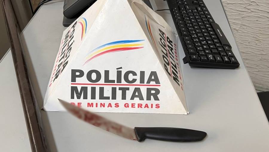 Após ser agredida, vítima revida e esfaqueia homem em Cataguases