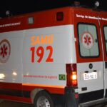 Idoso é atropelado e socorrido em estado grave na BR-120 em Leopoldina