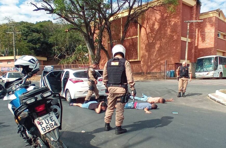 Quatro suspeitos de estelionato em Viçosa são presos em Leopoldina