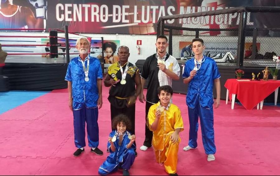 Escola Tan Lan de Kung Fu de Leopoldina conquista medalhas no Campeonato Mineiro