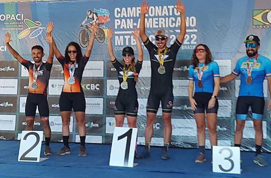 Equipe de Leopoldina é vice-campeã da Copa Pan-Americana de MTB