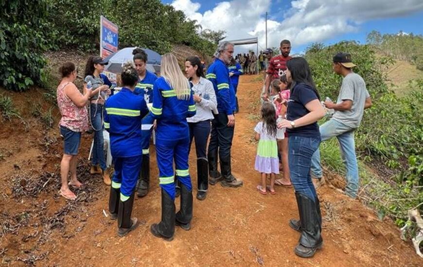 Simulado de emergência é realizado na barragem de Miraí