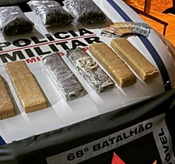 Polícia Militar apreende grande quantidade de drogas em Cataguases