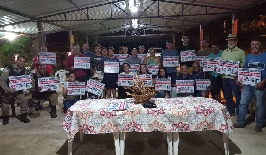 Moradores da Comunidade dos Quadros em Leopoldina passam integrar Rede de Propriedade Rural Monitorada