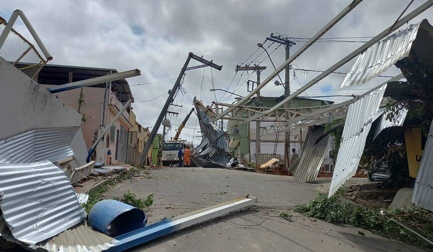 Energisa restabelece energia para quase 90% dos clientes após forte temporal em Muriaé