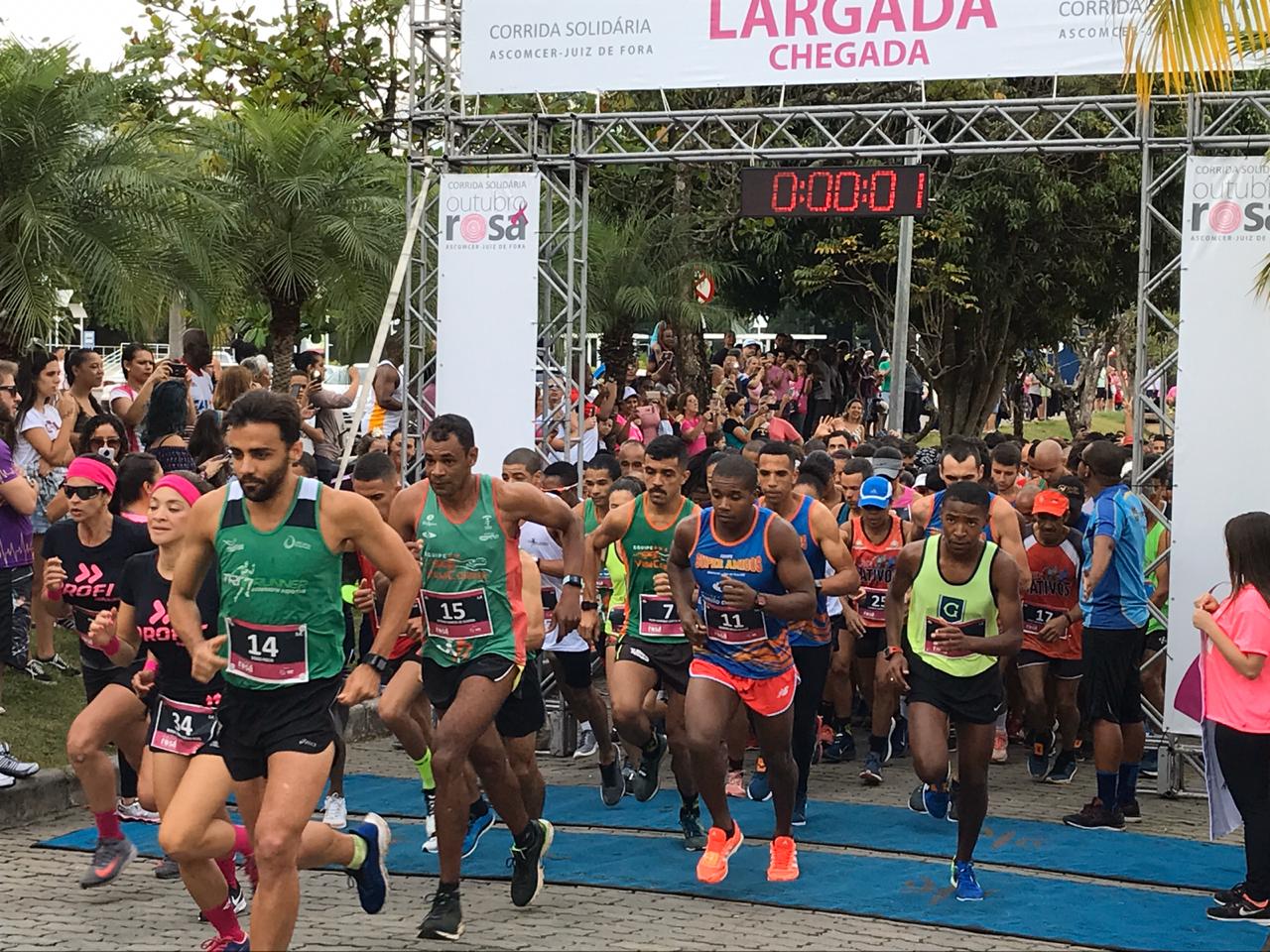Outubro Rosa: Juiz de Fora recebe 9ª corrida solidária do Hospital ASCOMCER