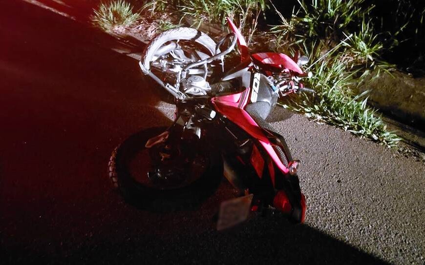 Jovem morre em acidente de moto na BR-393 em Estrela Dalva