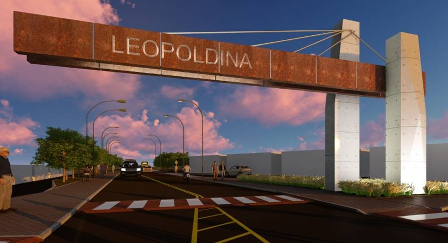 Prefeitura anuncia edital de licitação para novo pórtico em Leopoldina