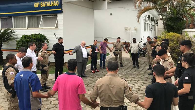 Culto Ecumênico abençoa 68º Batalhão de Polícia Militar de Leopoldina