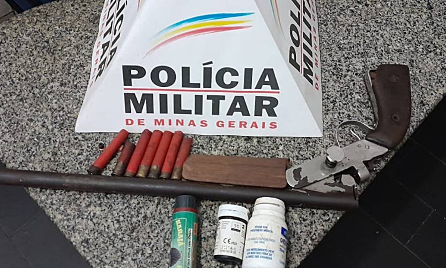 PM prende homem após denúncia de disparos de arma de fogo em Astolfo Dutra