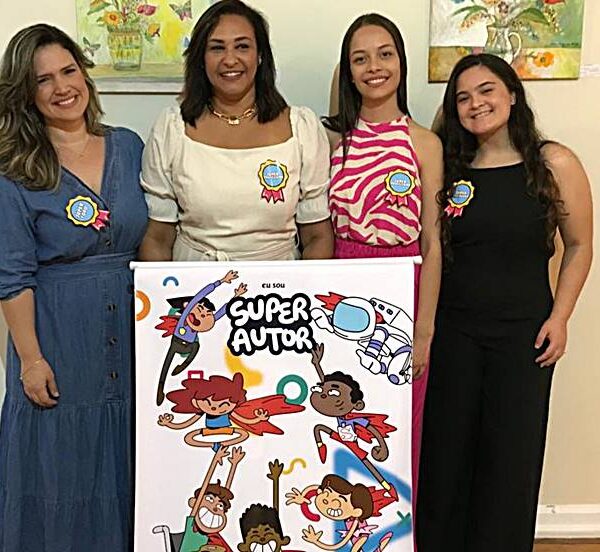 Alunos do ‘Espaço Multidisciplinar Integrar’ em Leopoldina participam da Noite de Autógrafos do Projeto Super Autor