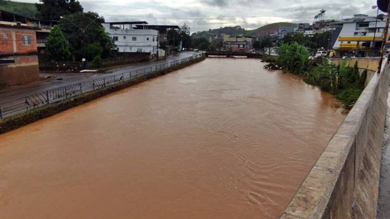 Defesa Civil alerta para possibilidade de fortes chuvas no fim de semana em Muriaé