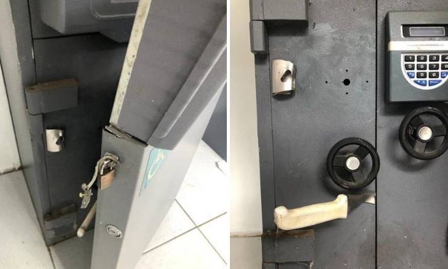 Caixa eletrônico é alvo de tentativa de arrombamento em Astolfo Dutra