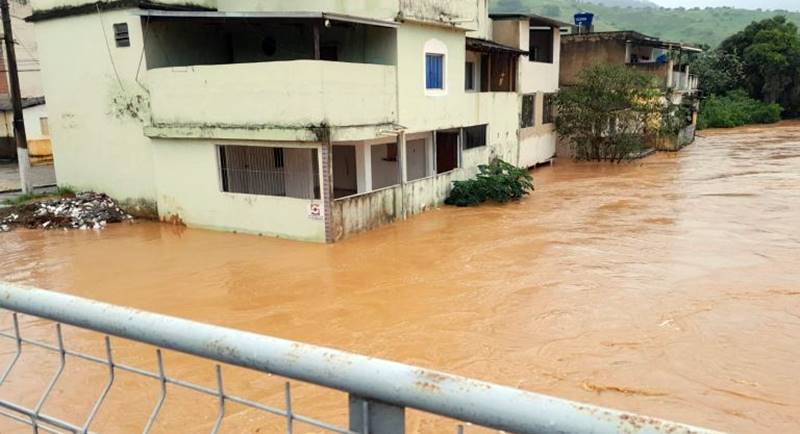 Dona Euzébia tem mais de 100 famílias desalojadas pela enchente