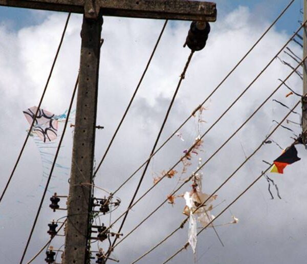 Ocorrências com pipas afetaram energia elétrica de 22 mil clientes da Energisa em 2022