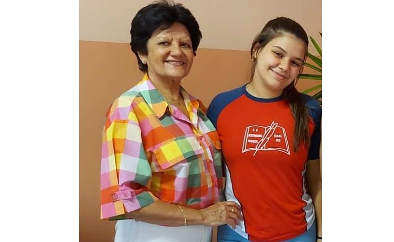 Aluna da Escola Estadual Justiniano Fonseca em Tebas é aprovada no IF Sudeste de Rio Pomba